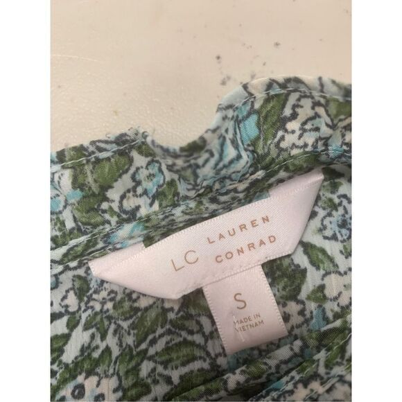 Lauren Conrad Floral Sleeveless Blouse - Picture 5 of 7